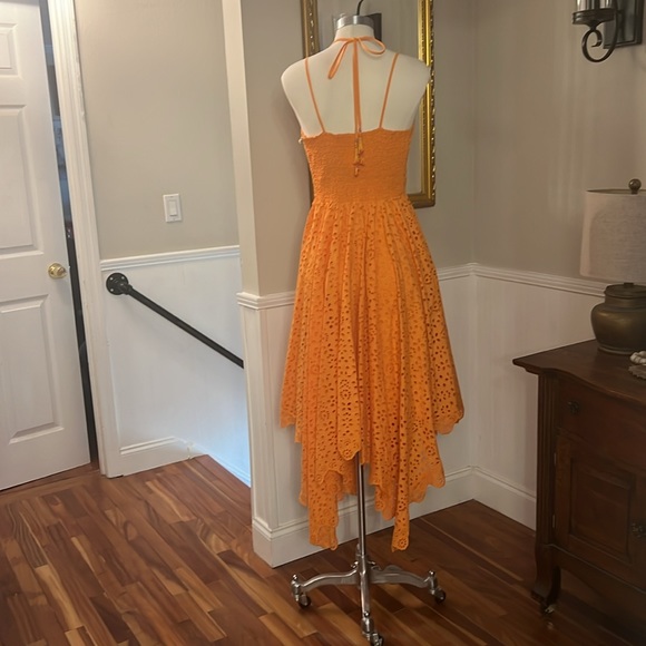 La Fuori Tangerine Sun Dress. Size L. NWT - Picture 11 of 14
